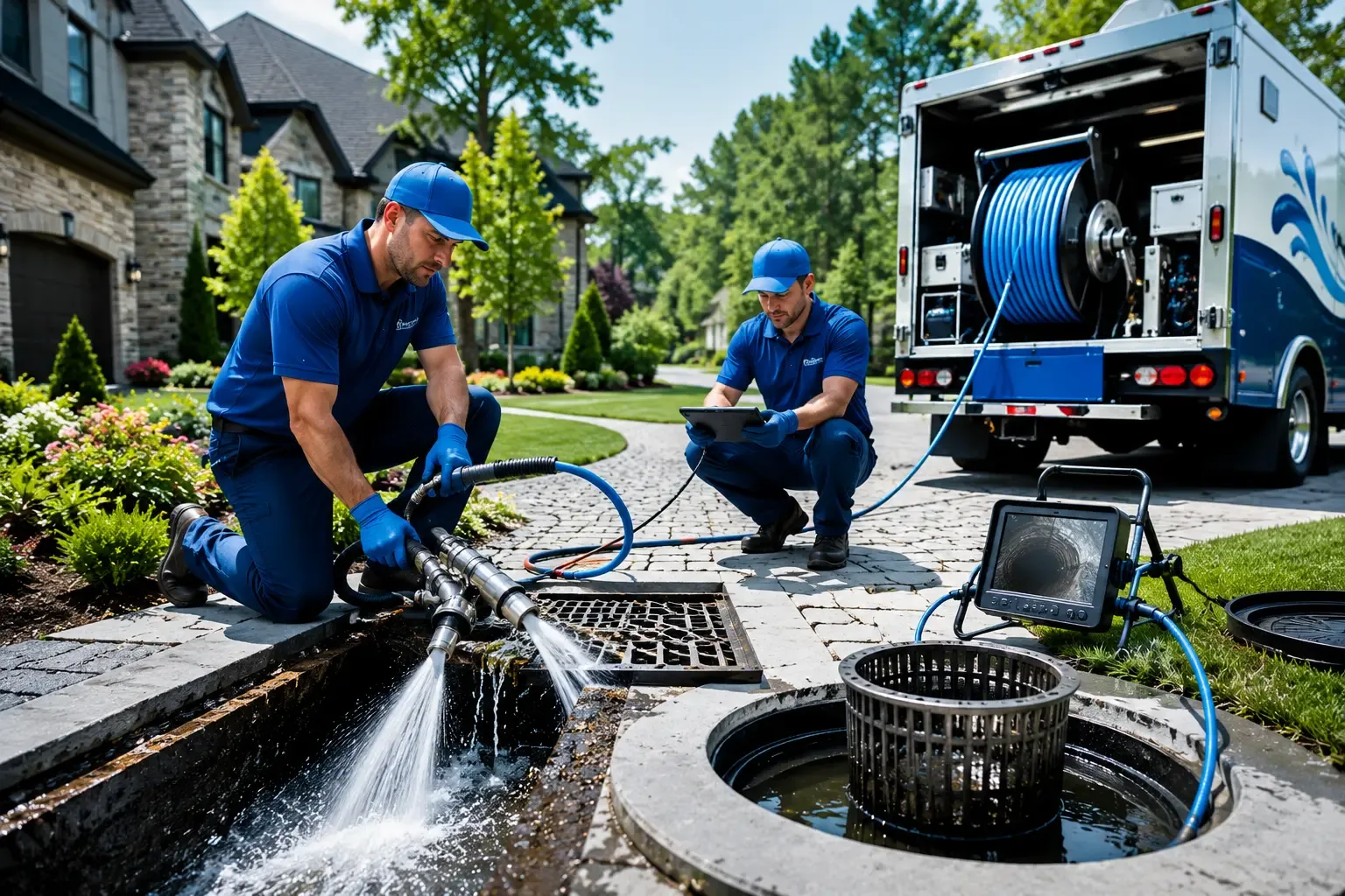 Local outdoor drain cleaning professionals in Bradley, IL