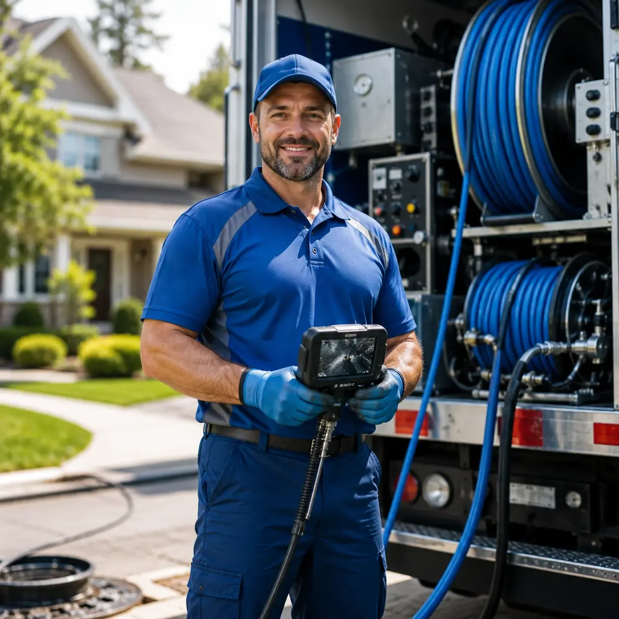 Local outdoor drain cleaning specialists in Bradley, IL